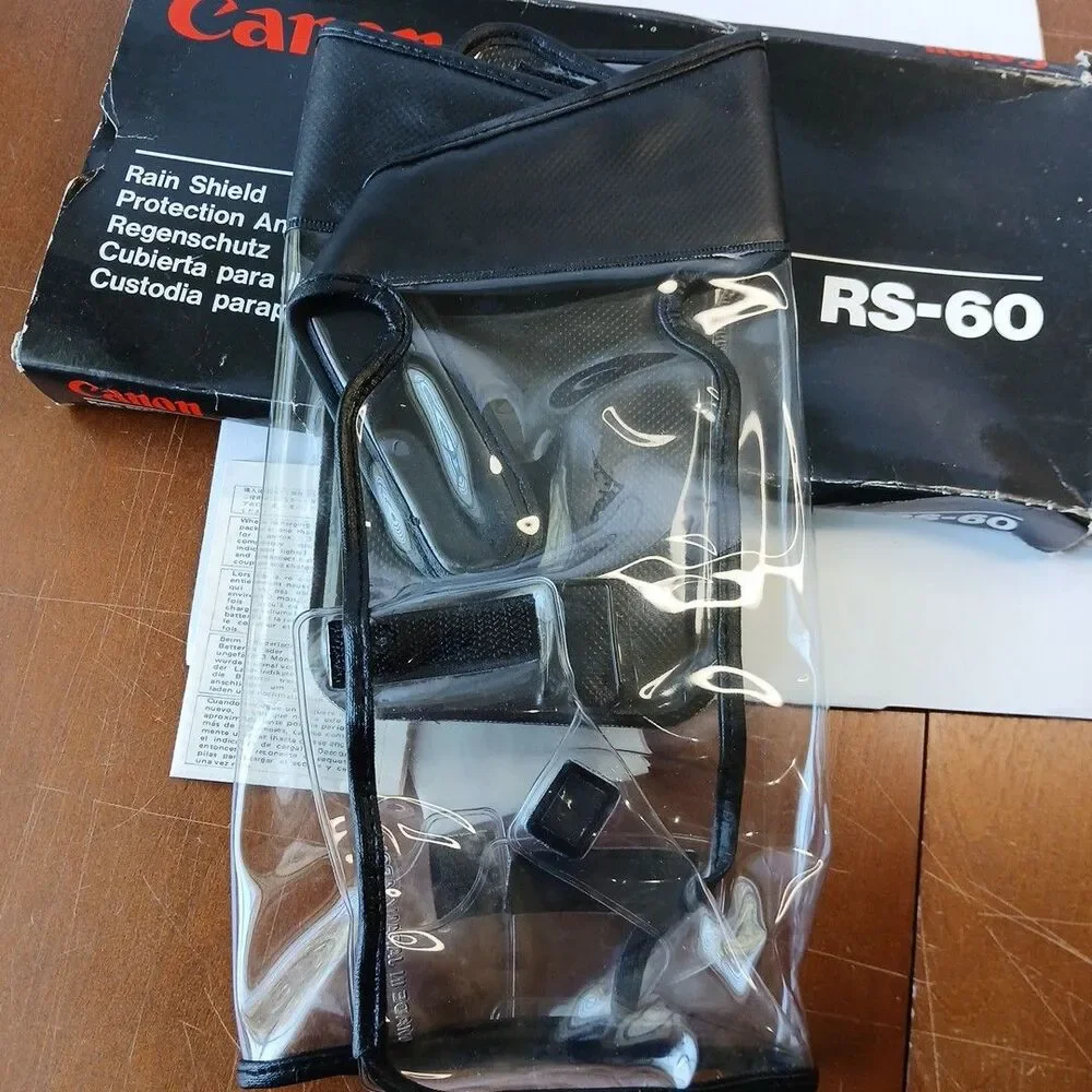 Canon Canovision 8 Rain Shield RS-60 Original In Box Vintage